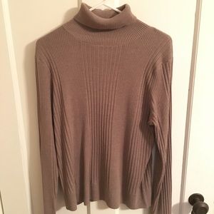 ASOS NWOT Tan Knit Turtleneck